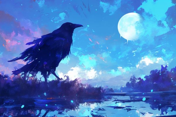 黒いカラスが登場する夢の意味