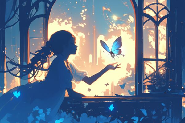 蝶と魂・故人とのつながり：スピリチュアルな解釈