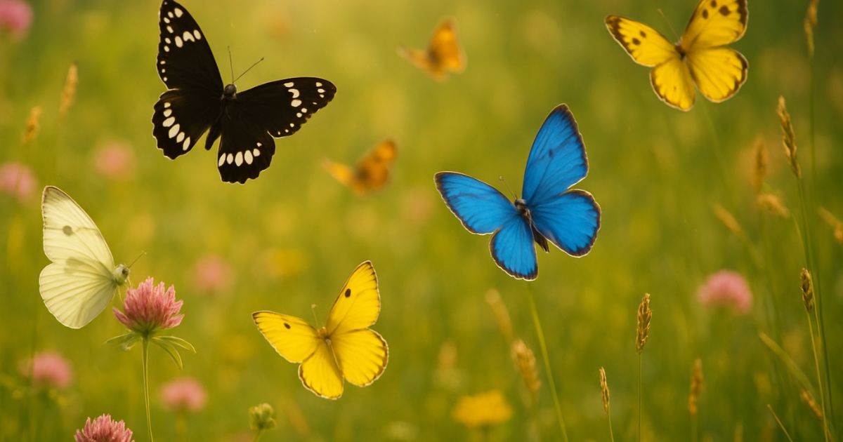 蝶のスピリチュアルな意味とは？色・種類・場面別に詳しく解説！
